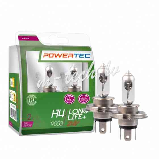 PTXLL4-DUO - Powertec Long Life H4 24V DUO Rīga