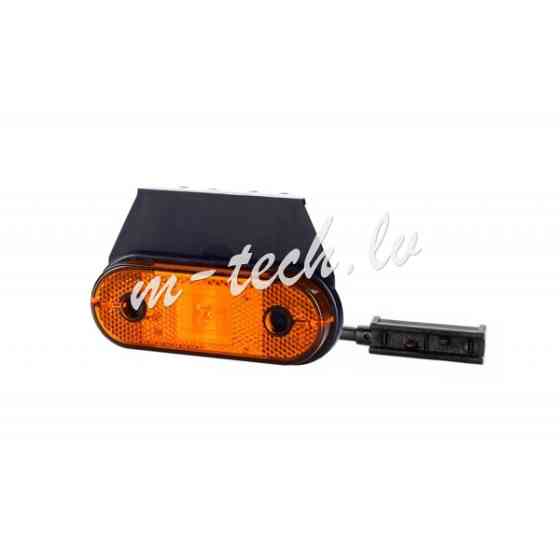 WMLHOR650 - HORPOL LED marker light - HOR61 LD650 orange with reflector. hanging 12/24V ECE Rīga