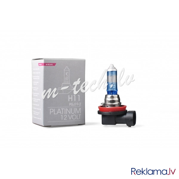 ZPT11 - M-Tech Platinum H11 12V 55W PGJ19-2 Bulb Rīga - foto 1