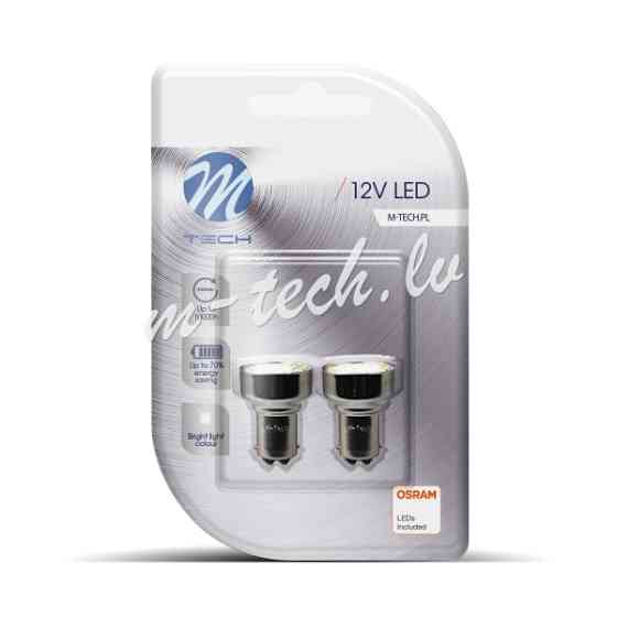 LB108W - Blister 2x LED L108W - BAY15d 19xSMD2835 White Рига