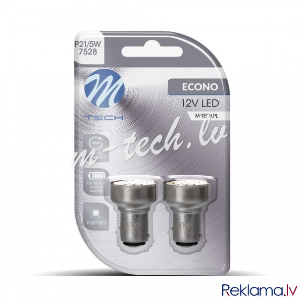 LB108W - Blister 2x LED L108W - BAY15d 19xSMD2835 White Rīga - foto 2