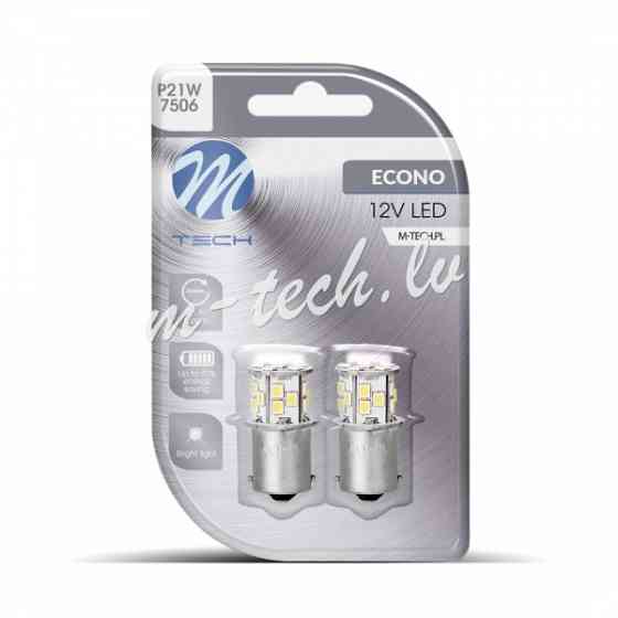 LB112W - Blister 2x LED L112W - BA15s 21xSMD2835 White Rīga