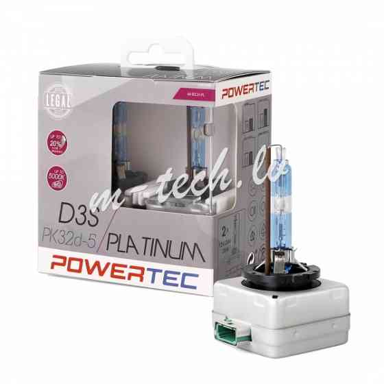 PTZPTD3S-DUO - Powertec Platinum +130% D3S DUO Рига