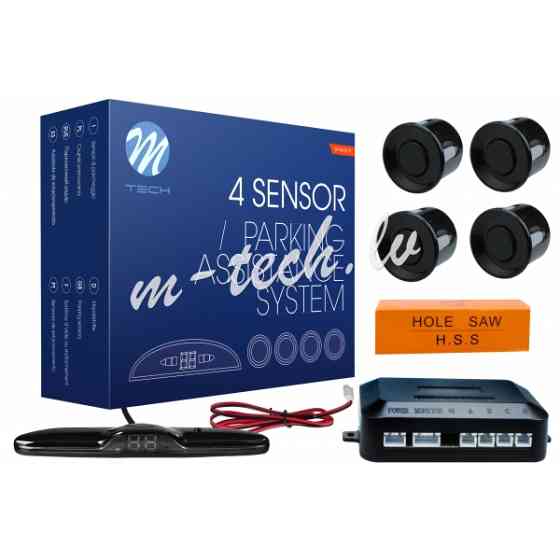 CP24B - Parking assist system - CP24 with buzzer 22 mm - black Рига