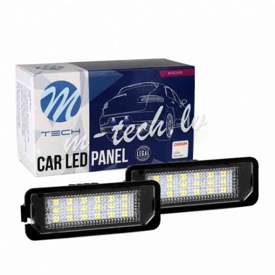 CLP103 - LED license plate light VW GOLF6 18SMD Рига
