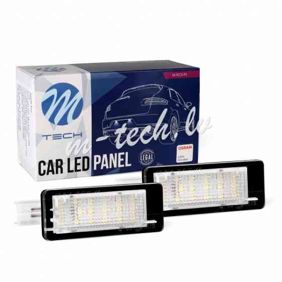 CLP122 - LED license plate light RENAULT Megane II 18SMD Рига