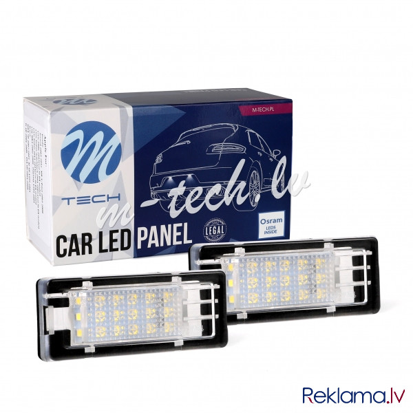 CLP124 - LED license plate light RENAULT Clio 18SMD Рига - изображение 1
