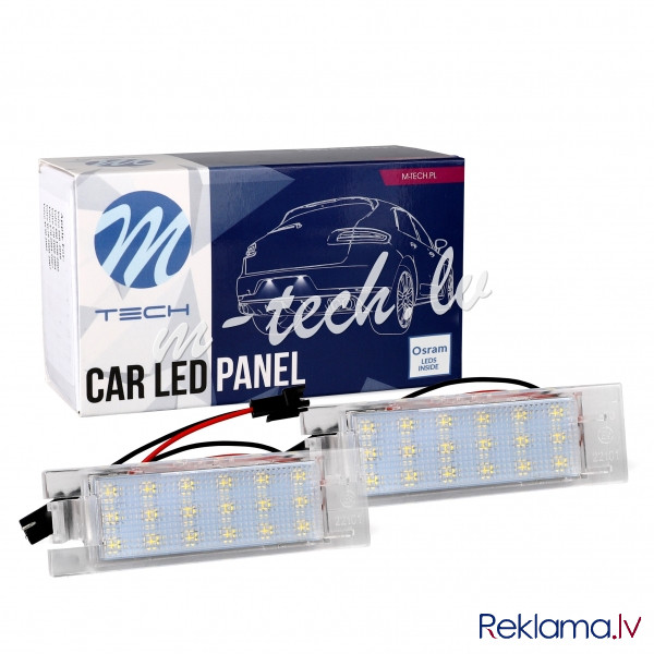 CLP129 - LED license plate light Alfa-Romeo 147 18SMD Рига - изображение 1