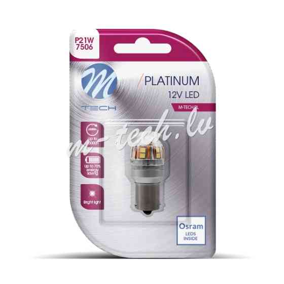 LB826W-01B - Blister 1x LED L826W - BA15s 15x2835SMD CANBUS 12-24V White Рига