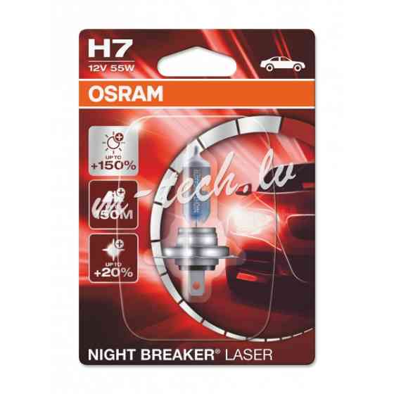 O64210NL-01B - NIGHT BREAKER® LASER H7 01-Blister Рига
