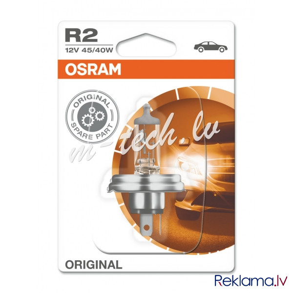 O64183-01B - Osram Original R2 P45t 12V 45/40W 64183-01B Рига - изображение 1