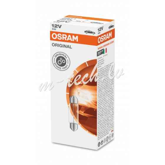 O6486X - Osram MINIXEN C6W SV8.5-8 12V 6W 6486X Рига