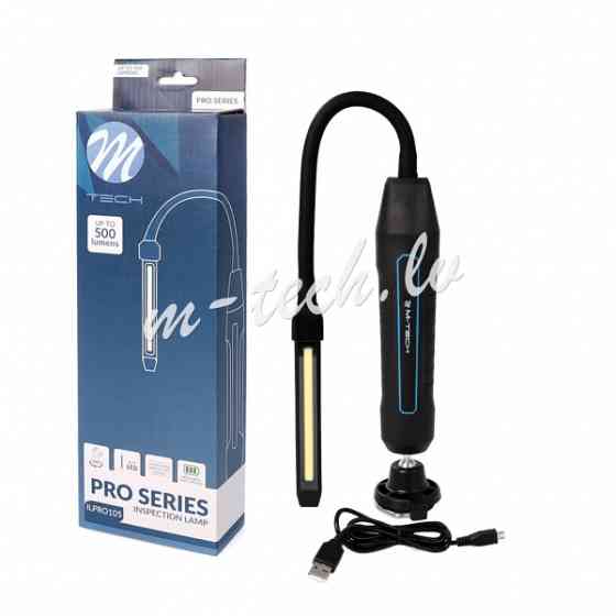 ILPRO105 - Inspection lamp M-TECH PRO 5W COB+1 LED Рига