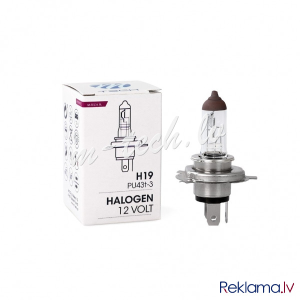 Z129 - M-TECH Halogen bulb H19 12V60/55W PU43T-3 Rīga - foto 1