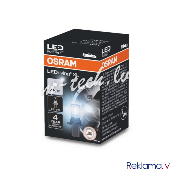 O828DWP-PL - Osram LEDriving® 828DWP 1.6W/12V PG18.5d-1 ≠ 