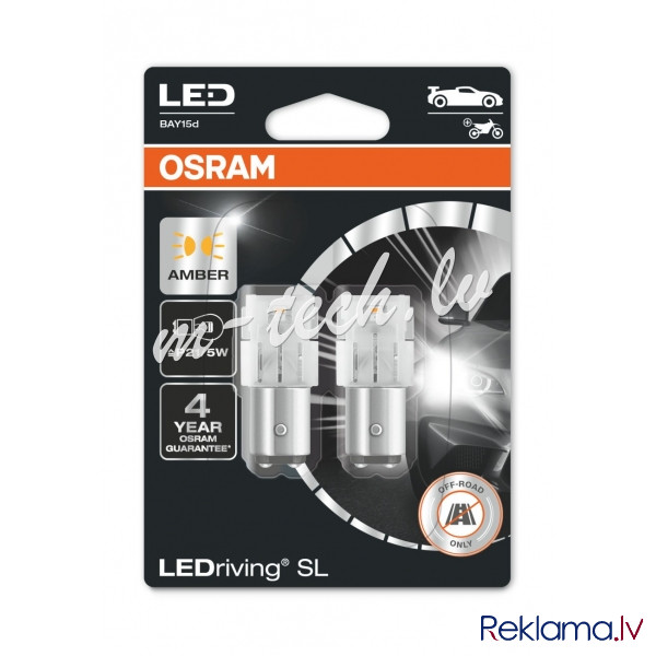 O7528DYP-02B-PL - Osram LEDriving® 7528DYP-02B 1.3W/12V BAY15d ≠ 
