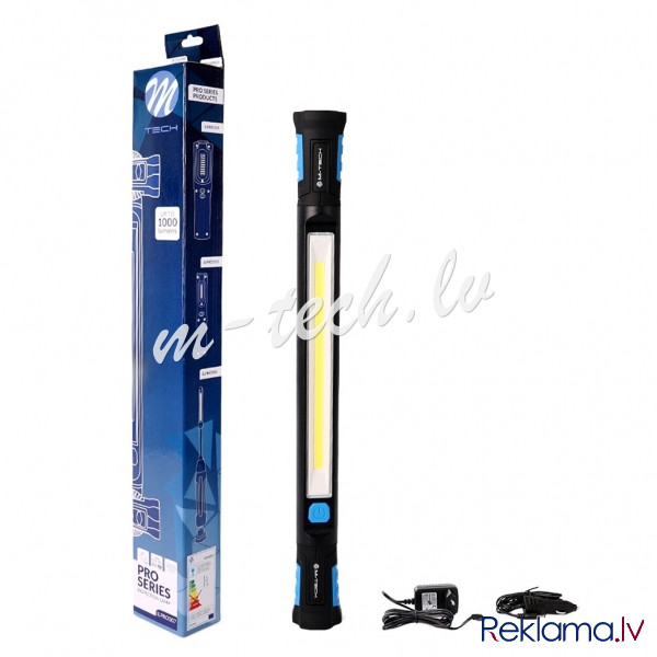 ILPRO307 - Inspection lamp M-TECH PRO 10W COB USB-C Рига - изображение 1