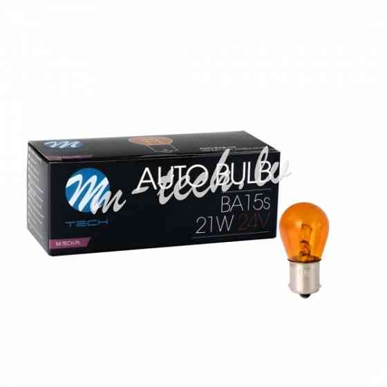 Z919 - M-TECH bulb BA15s S25 21W 42V AMBER Рига