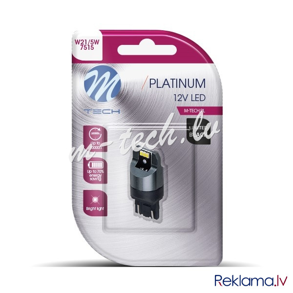 LB845W-01B - Blister M-TECH Platinum 1x Diode LED T20-7443 6x3020SMD Рига - изображение 1