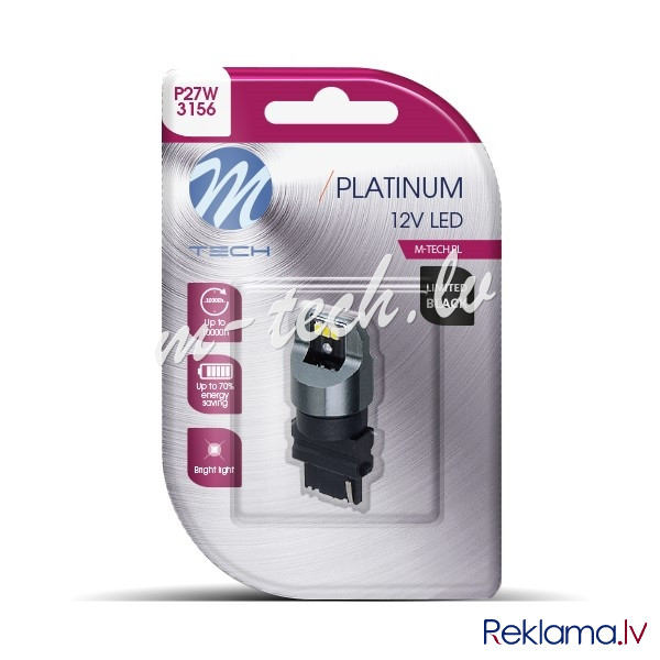 LB846W-01B - Blister M-TECH Platinum 1x Diode LED 3156 6x3020SMD Рига - изображение 1