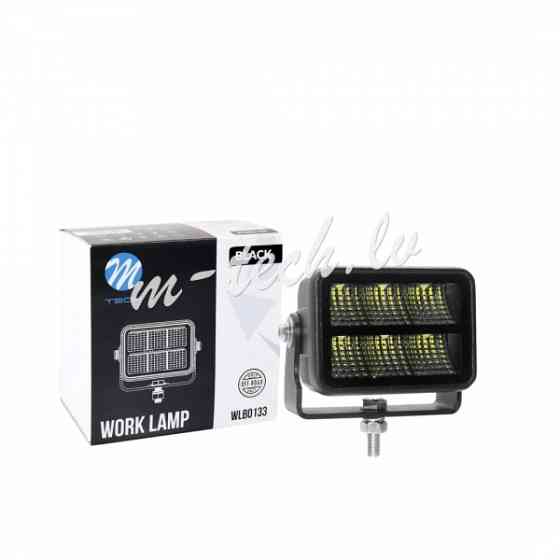 WLBO133 - Work light – 6 x 5W LED 30W 10-32V. flood. Black Series Рига