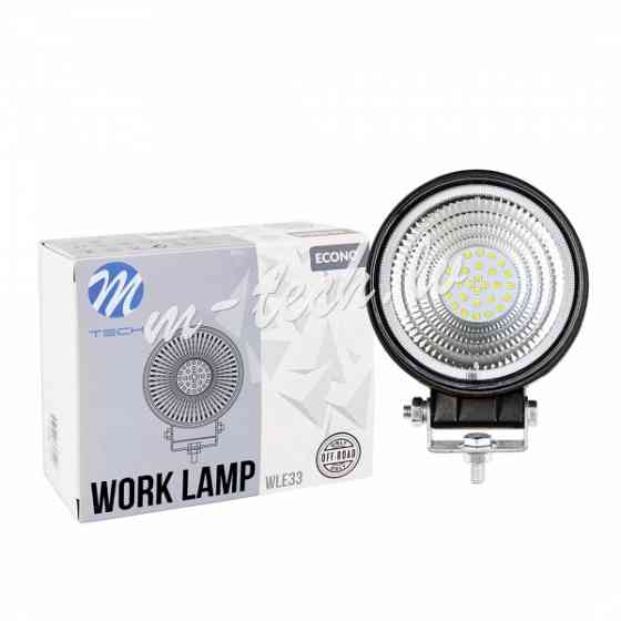 WLE33 - Work Lamp M-TECH ECONO 4" 28xSMD3030 - Round 28W 10-30V Flood Рига