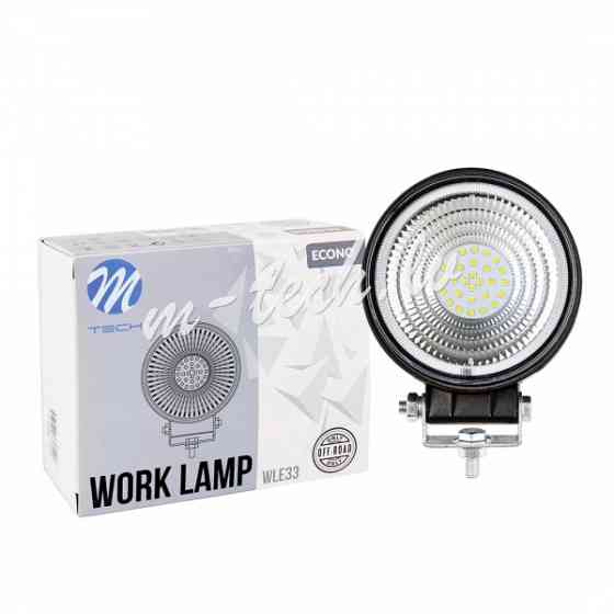 WLE33 - Work Lamp M-TECH ECONO 4" 28xSMD3030 - Round 28W 10-30V Flood Rīga