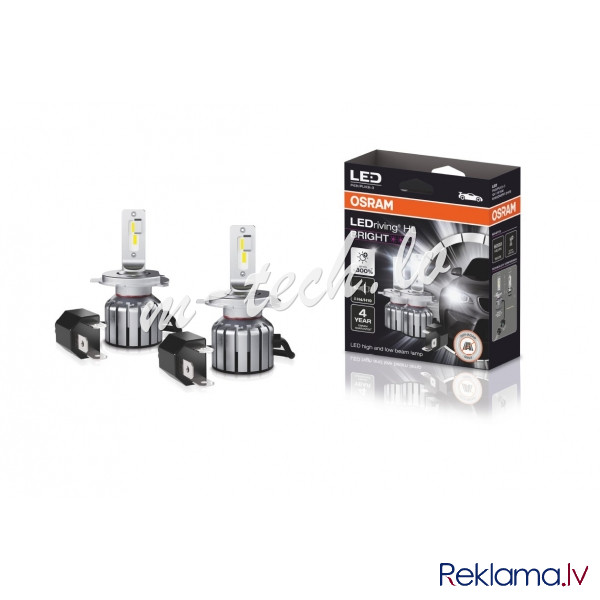 O64193DWBRT-2HFB - Osram LEDriving® HL BRIGHT 12V 15.0/15.0W P43t / PU43t-3 ≠ "H4/H19" Рига - изображение 1