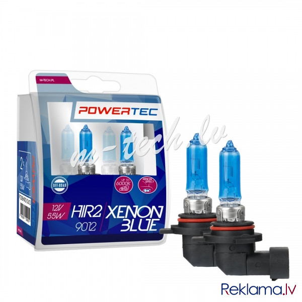 PTZXBHIR2-DUO - Powertec Xenon Blue HIR2 12V DUO Rīga - foto 1