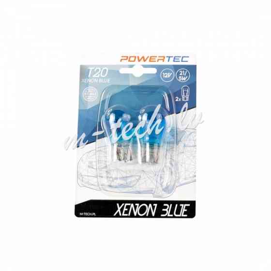 PTZXB46-02B - Powertec Xenon Blue W21/5W T20 7443 12V 21/5W W3x16q Rīga