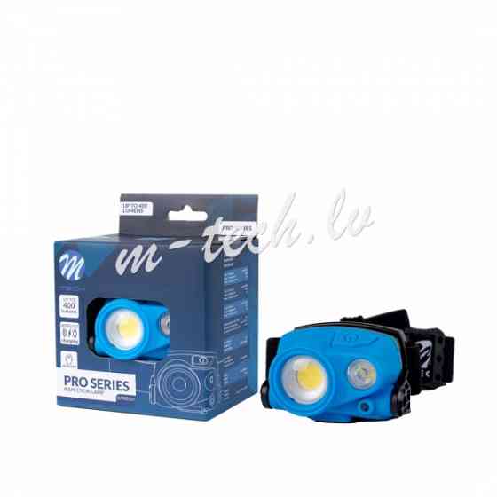 ILPRO507 - Inspection headlamp M-TECH PRO 3W + 3W COB Рига