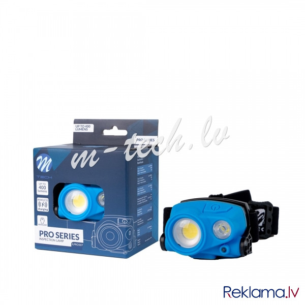 ILPRO507 - Inspection headlamp M-TECH PRO 3W + 3W COB Рига - изображение 1