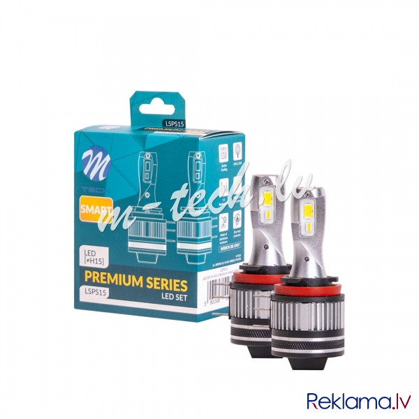 LSPS15 - LED SET M-TECH PREMIUM SMART SERIES H15 Rīga - foto 1