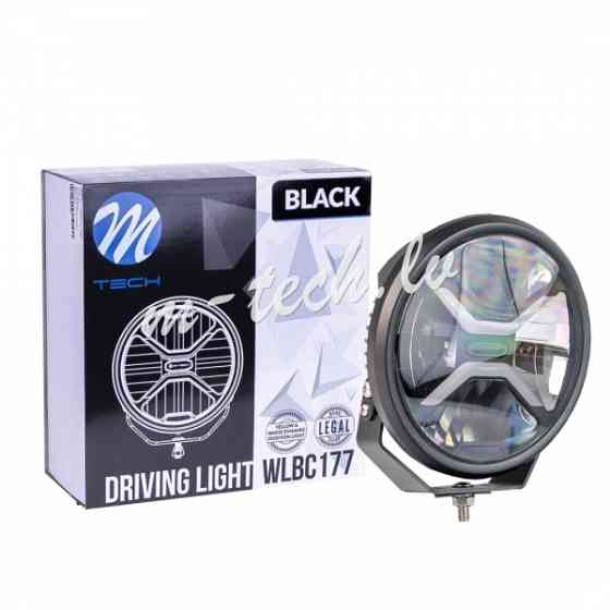 WLBC177 - Driving light M-TECH BLACK SERIES  2x40W + 2x20W LED 12-48V 80W 9". Round. Dynamic positio Rīga