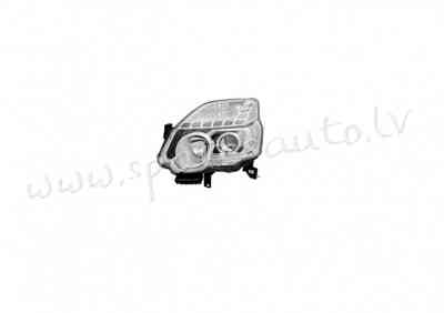 20-E402-06-2B - 'OEM: 260603UF5A' TYC, (10-13), with motor for headlamp levelling, D2S, H1, ECE - Pr Rīga