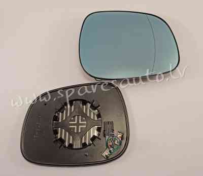 2060545E - 51162991663 09->12, heated, aspherical, blue 4 PIN L - Spoguļa Stikls Ar Pamatni - BMW X1 Рига