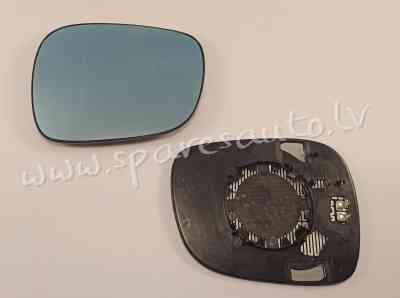 2060557E - 51162991660 09->12, heated, aspherical, blue 2 PIN R - Spoguļa Stikls Ar Pamatni - BMW X1 Рига