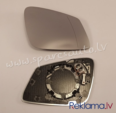 20C1557E - 51167186588; 51167285006 heated, aspherical, chromed, 4 PIN, fit for many BMW models R -  Рига - изображение 1