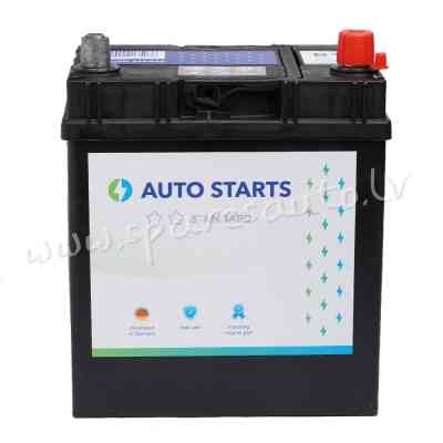 5-535400 - Akumulators AUTO STARTS STANDARD JIS 12V 35Ah, 300A (EN) 187x127x227 0/3, ar polu adapter Рига