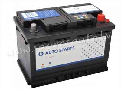 5-574012B - Akumulators AUTO STARTS BASIC 12V 74Ah, 680A (EN) 278x175x190 0/1 - Akumulators - UNSORT Рига