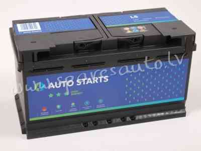5-600402 - Akumulators AUTO STARTS HIGH ENERGY 12V 100Ah, 830A (EN) 353x175x190 0/1 - Akumulators -  Рига