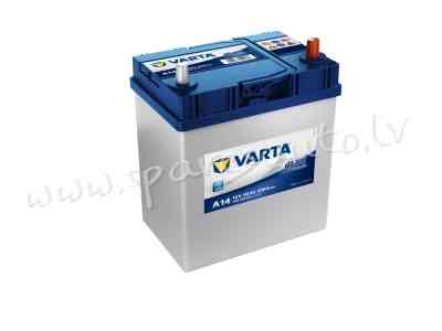 7-540126 - Akumulators VARTA BLUE DYNAMIC A14 12V 40Ah 330A (EN) 187x127x207 0/3 - Akumulators - UNS Рига