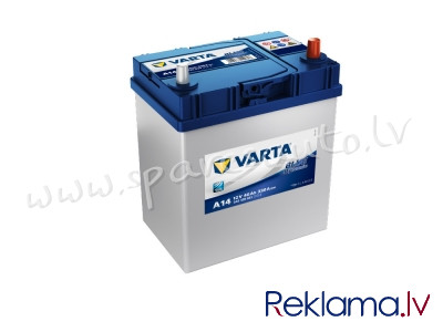 7-540126 - Akumulators VARTA BLUE DYNAMIC A14 12V 40Ah 330A (EN) 187x127x207 0/3 - Akumulators - UNS Рига - изображение 1