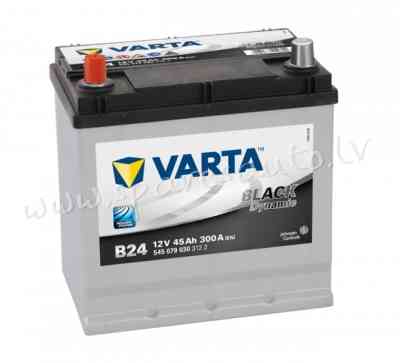 7-545079 - Akumulators VARTA BLACK DYNAMIC B24 12V 45Ah 300A (EN) 219x135x225 1/1 - Akumulators - UN Рига