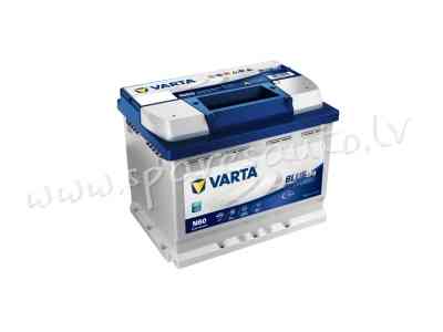 7-560500064 - Akumulators VARTA Blue Dynamic EFB N60 12V 60Ah(c20) 650A(EN) 242x175x190mm 0/1 B13 -  Rīga