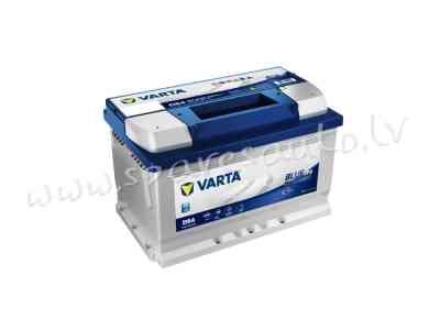 7-565500065 - Akumulators VARTA Blue Dynamic EFB D54 12V 65Ah 650A (EN) 278x175x175 0/1 - Akumulator Rīga