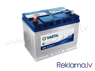 7-570413 - Akumulators VARTA BLUE DYNAMIC E24 12V 70Ah 630A (EN) 261x175x220 1/1 - Akumulators - UNS Рига - изображение 1