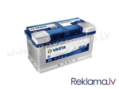 7-575500073 - Akumulators VARTA Blue Dynamic EFB E46 12V 75Ah 730A (EN) 315x175x175 0/1 - Akumulator Рига - изображение 1