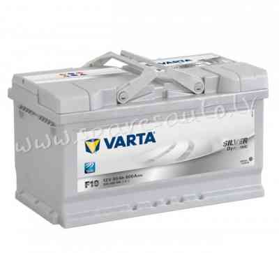 7-585400080 - Akumulators VARTA Silver Dynamic F19 12V 85Ah(c20) 800A(EN) 315x175x190mm 0/1 B13 - Ak Рига