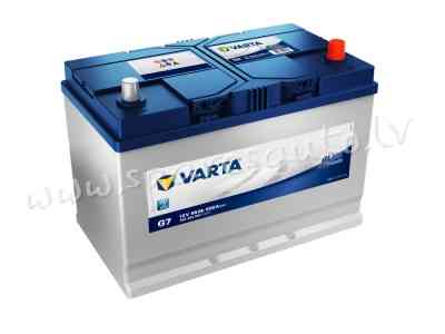 7-595404 - Akumulators VARTA BLUE DYNAMIC G7 12V 95Ah 830A (EN) 306x173x225 0/1 - Akumulators - UNSO Рига